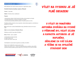 Výlet na Vysokou u Příbrami